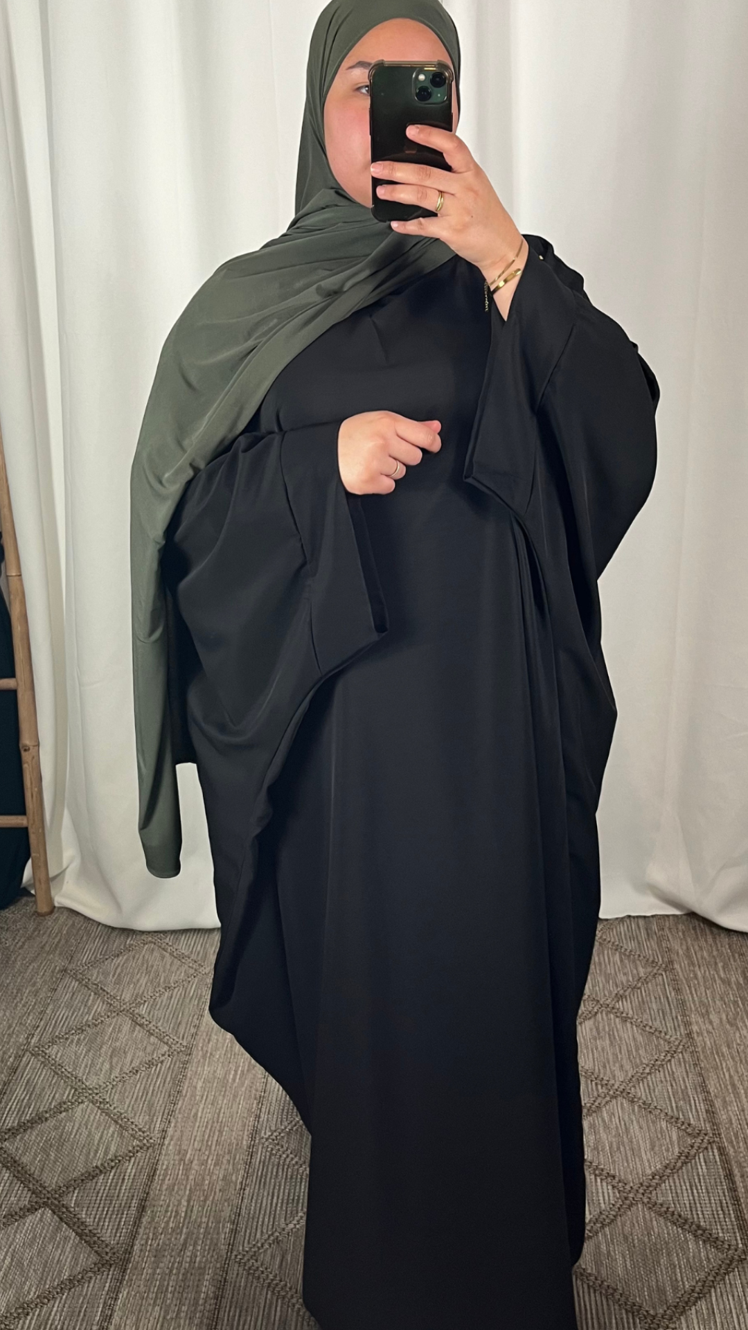 Abaya Farasha - Noir