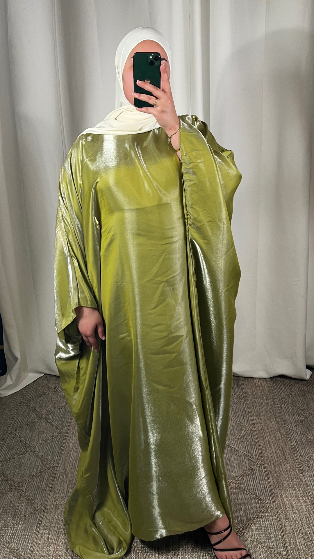 Abaya Inaya - Vert Olive