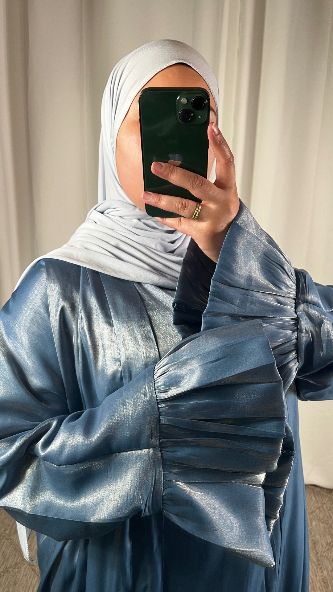 Ensemble Organza - Bleu