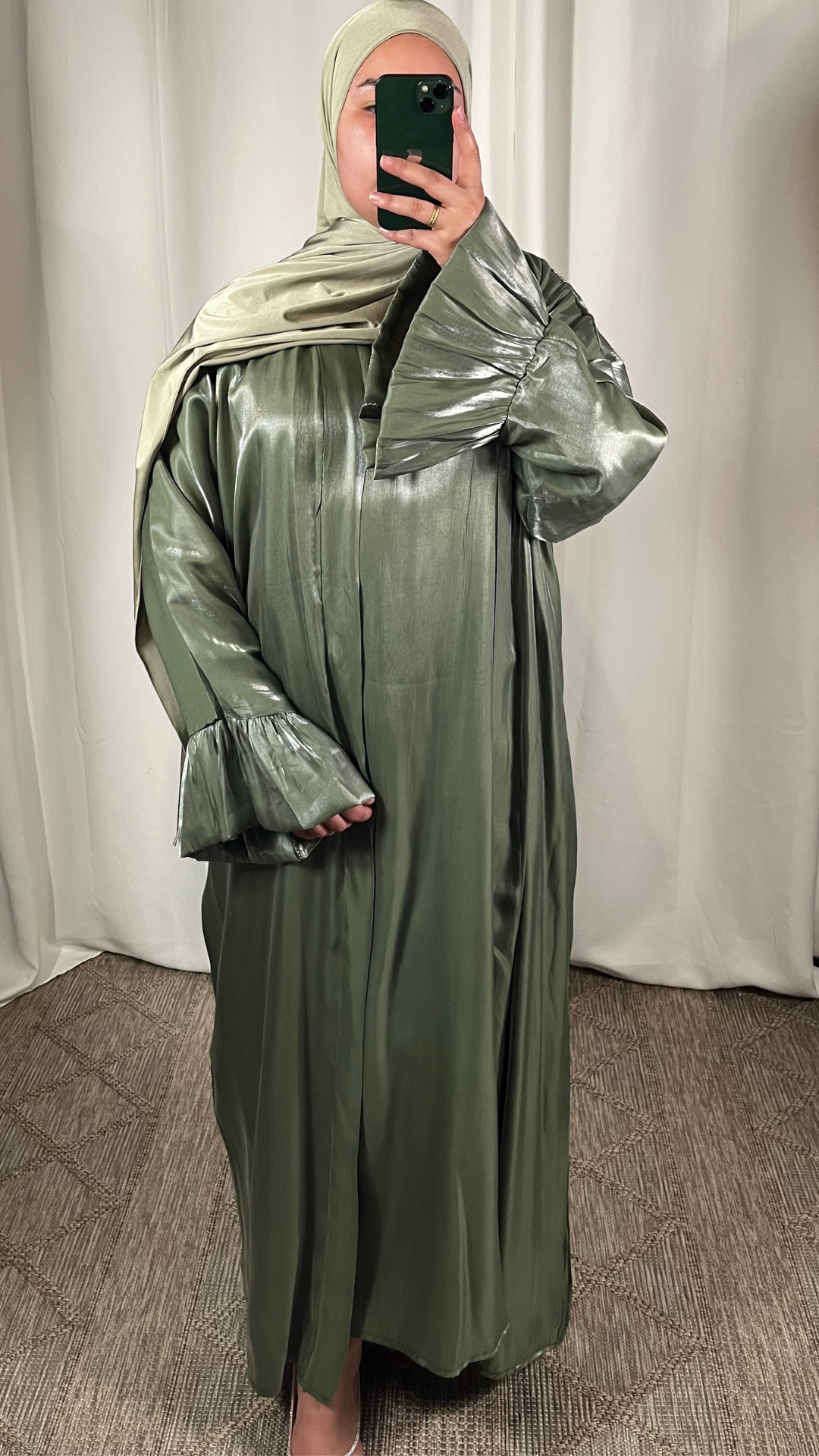 Ensemble Organza - Kaki