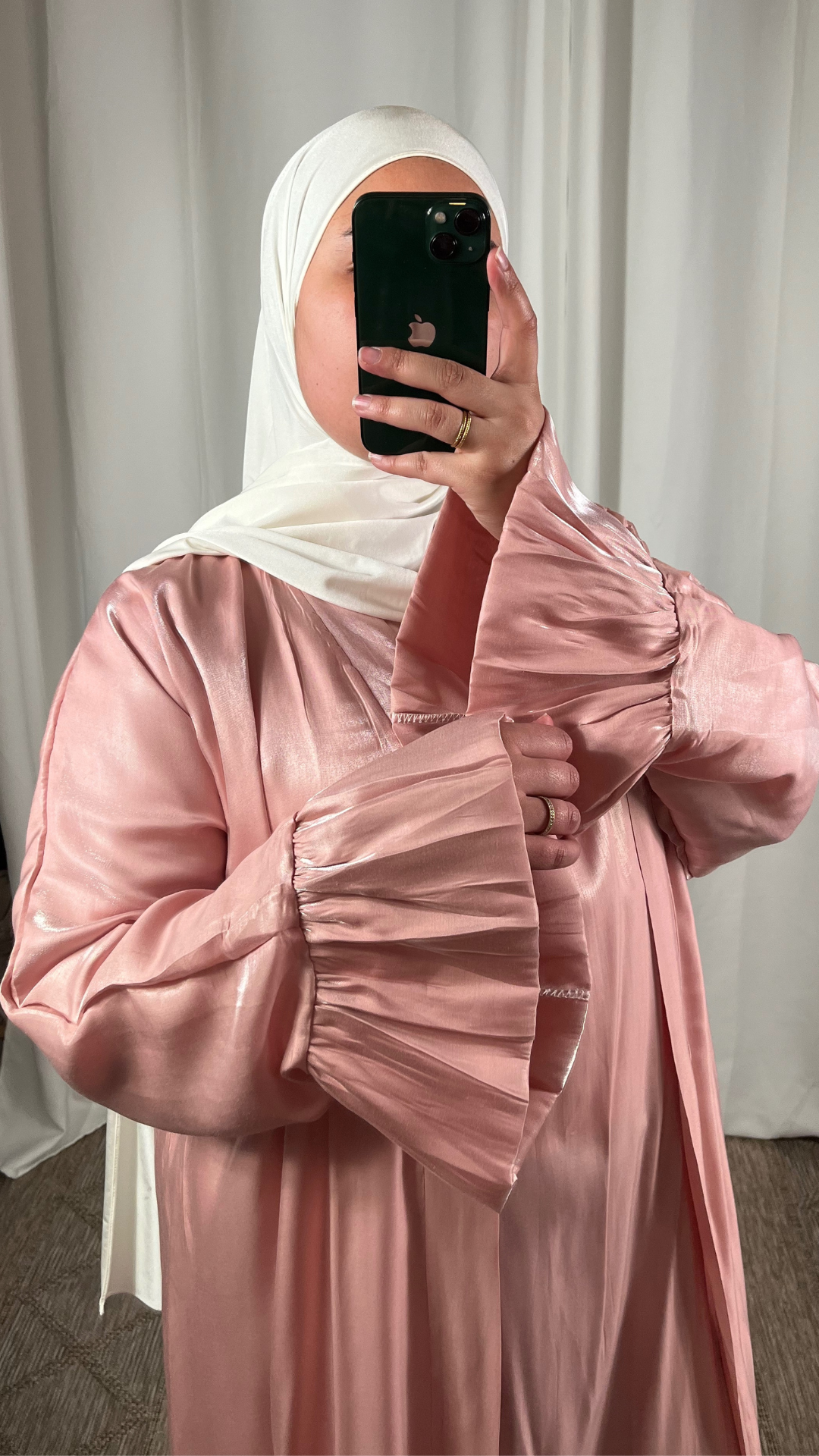 Ensemble Organza - Rose Clair