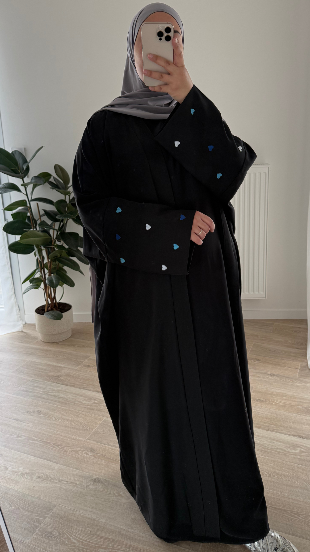 Kimono Cœur - Noir