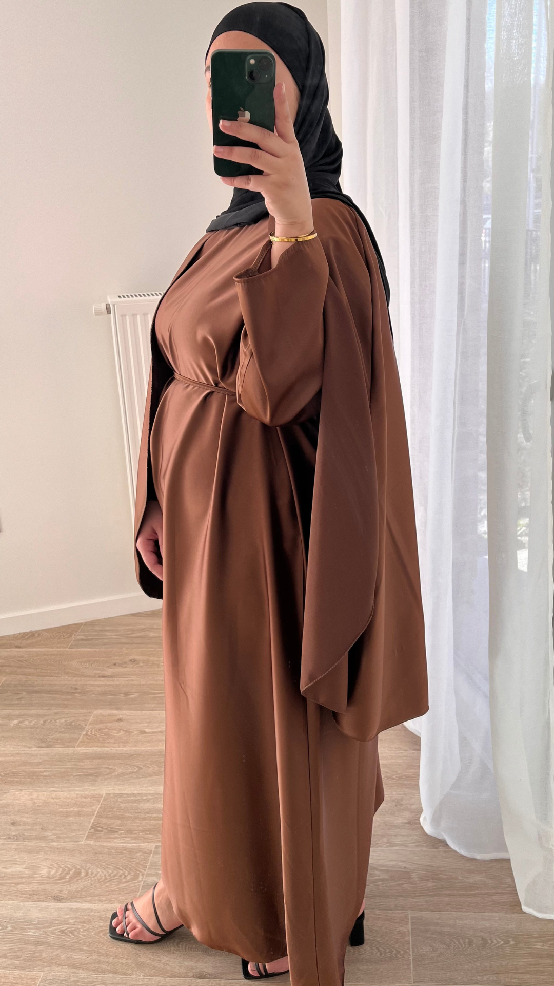 Robe Cape - Chocolat