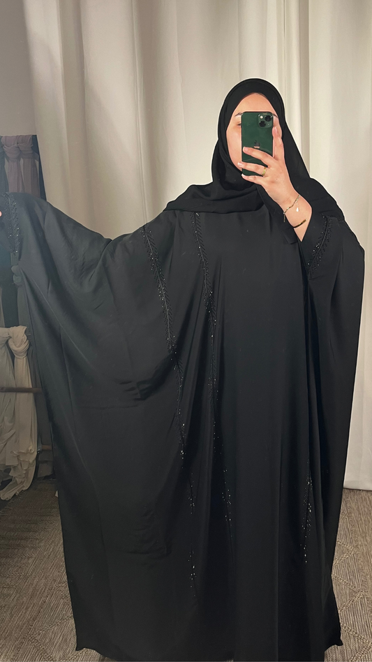 Abaya Dubaï - Noir