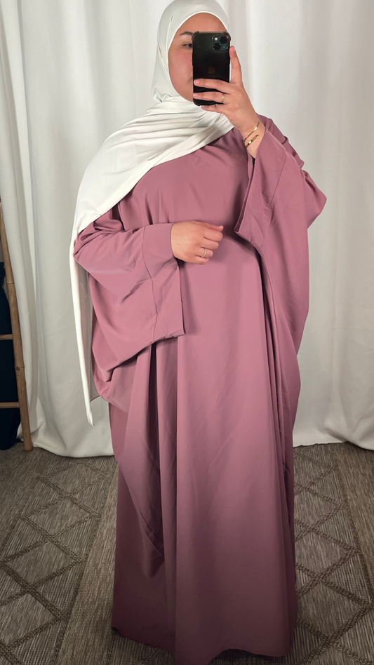 Abaya Farasha - Vieux Rose