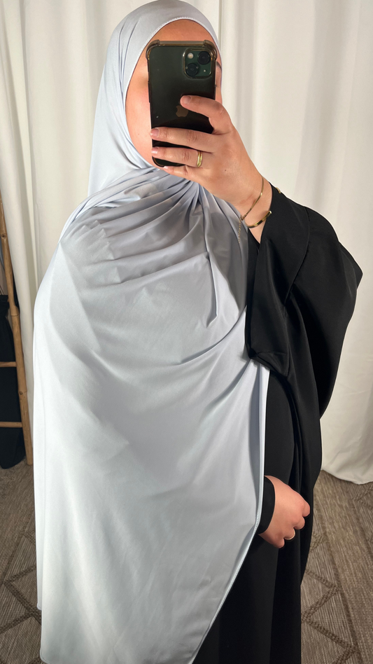 Hijab Jersey Premium de Luxe - Baby Blue
