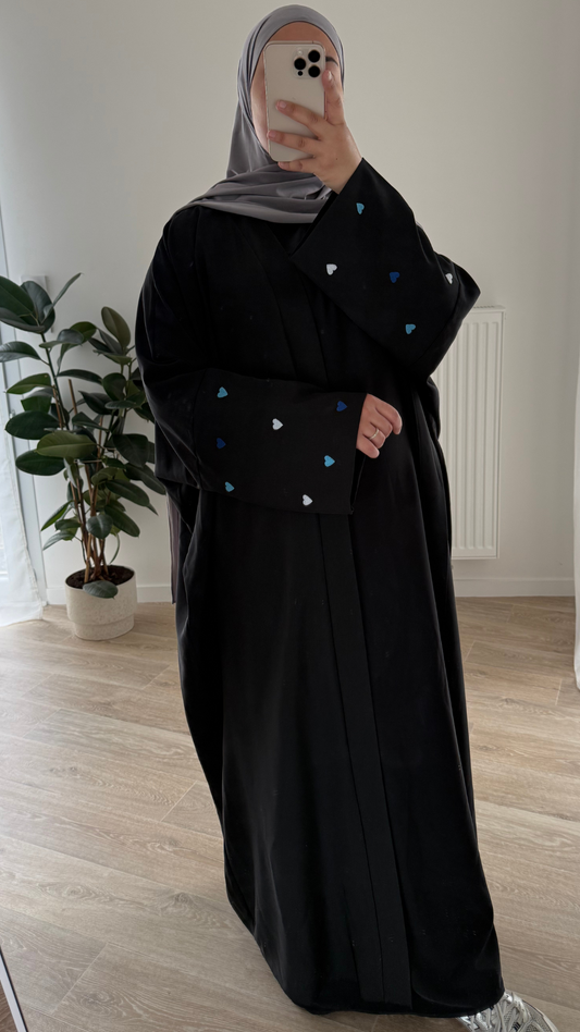 Kimono Cœur - Noir