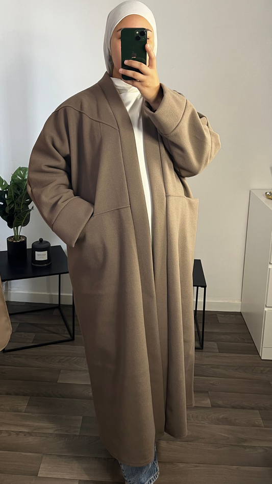 Manteau Rym - Taupe Foncé