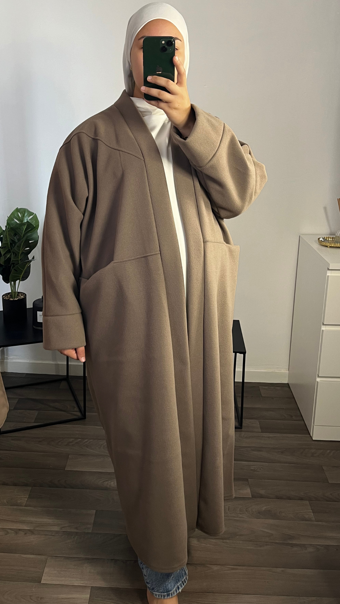 Manteau Rym - Taupe Foncé