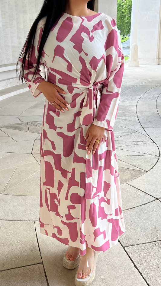 Robe Louisa - Vieux Rose