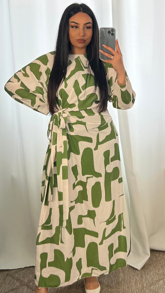 Robe Louisa - Vert