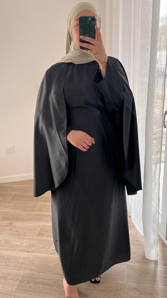 Robe Cape - Noir