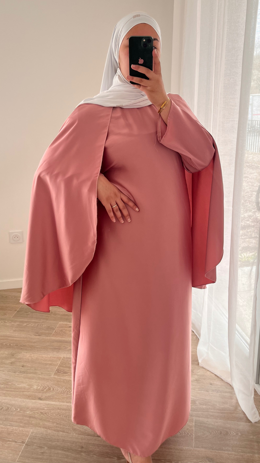 Robe Cape - Rose