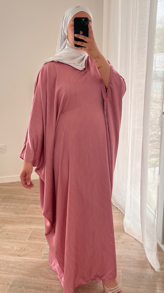 Robe à Strass - Rose