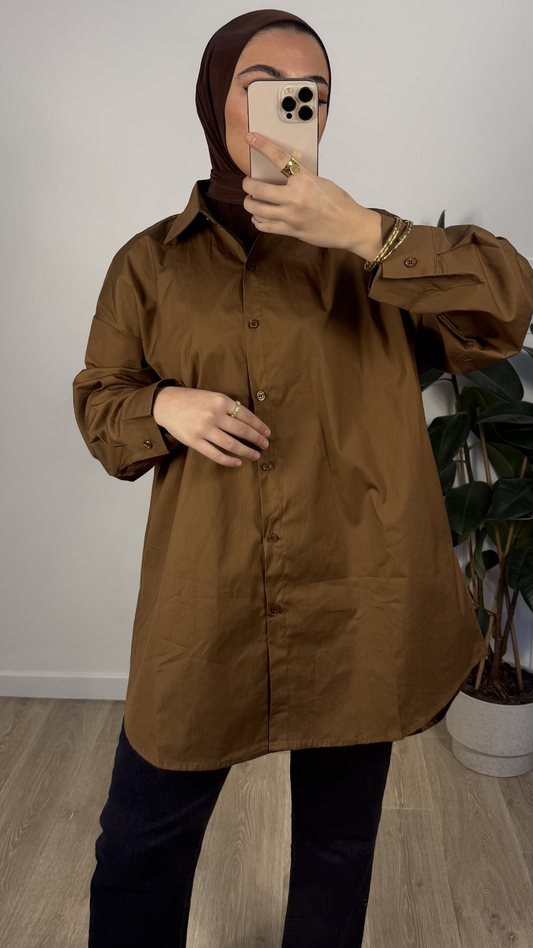 Chemise - Camel